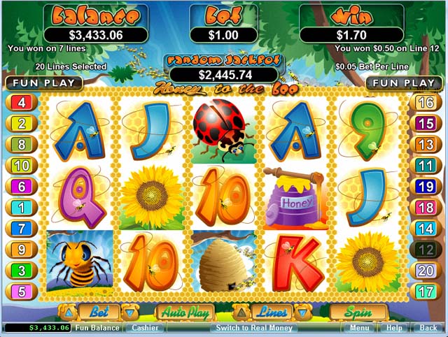 Online slots are great for first time players